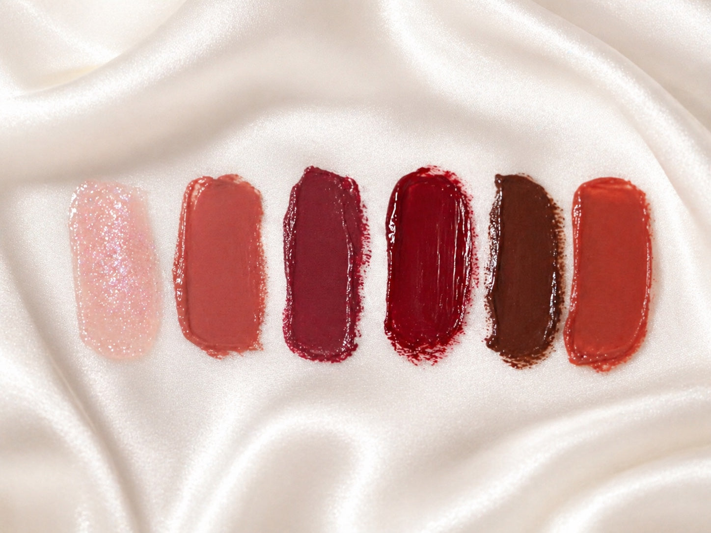 Bleu Paradyme makeup shade swatches